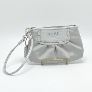 Coach Wristlet Silver